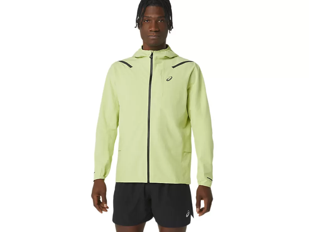 Store ASICS MEN ACCELERATE WATERPROOF 2.0 JACKET Glow Yellow