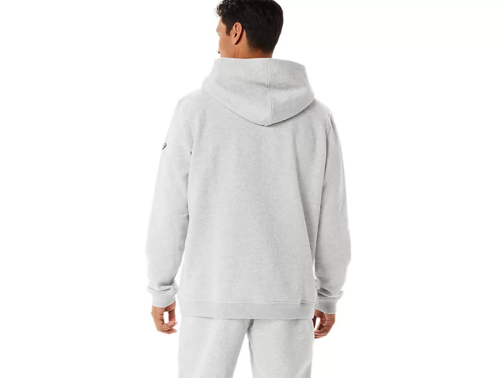 Store ASICS MEN SUNDAY SANA FLEECE HOODIE Light Grey Heather