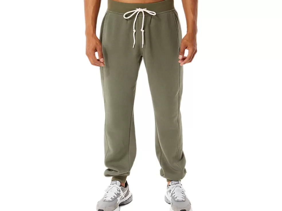 Clearance ASICS MEN SUNDAY SANA FLEECE JOGGER Mantle Green