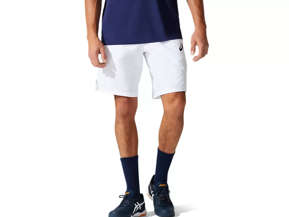 Hot ASICS MEN COURT 9IN SHORT Brilliant White