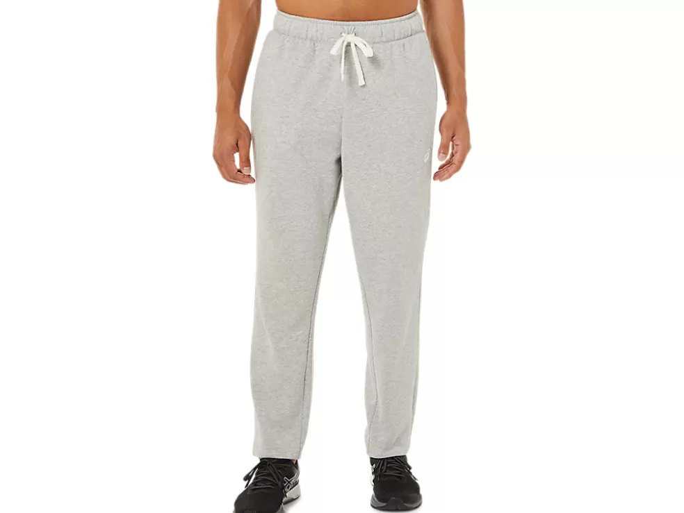 Outlet ASICS MEN FLEECE TAPERED PANT Light Grey Heather