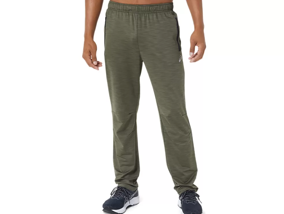 Fashion ASICS MEN FP PANT Mantle Green Spacedye