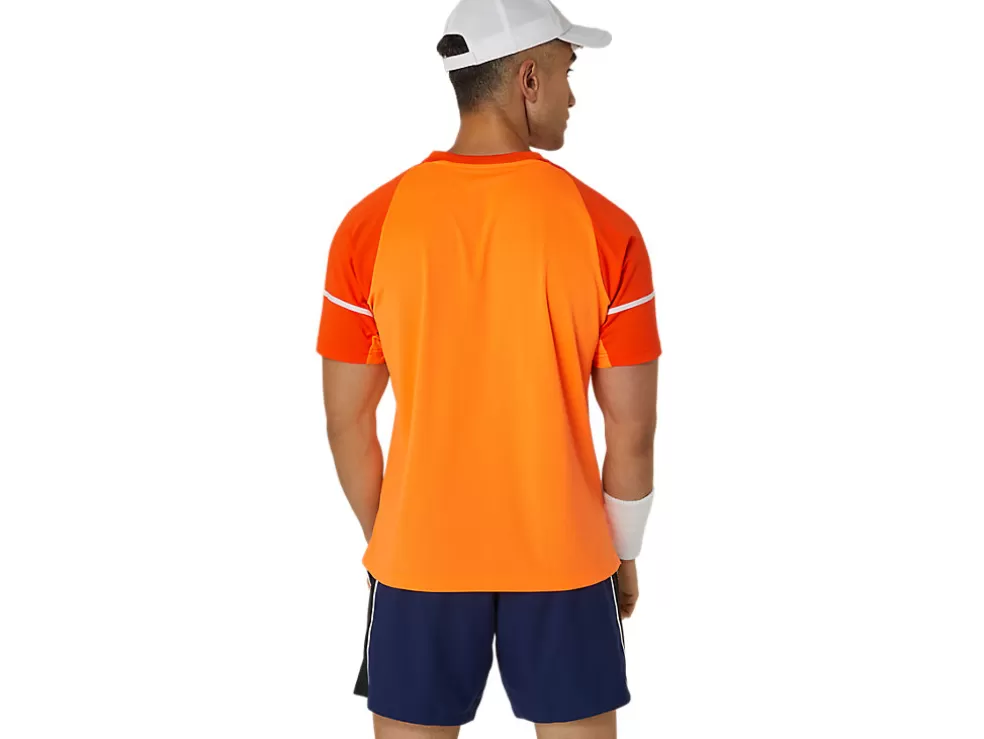 Fashion ASICS MEN GAME SHORT SLEEVE TOP Koi