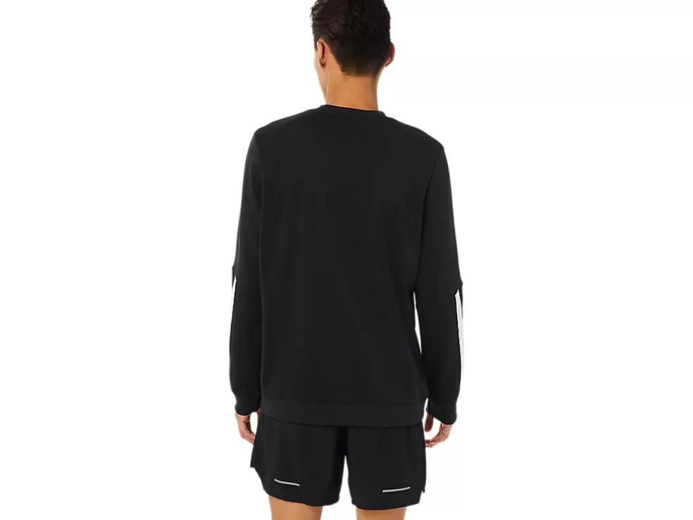 Sale ASICS MEN LAM CREW Performance Black