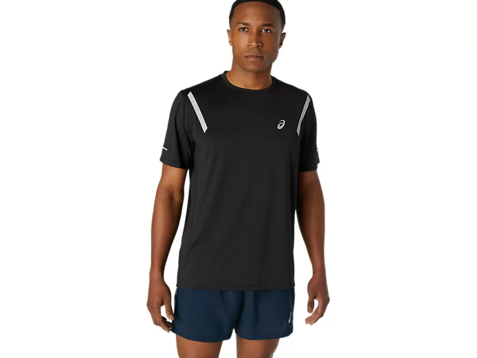 Best ASICS MEN LITE-SHOW SHORT SLEEVE TOP Performance Black