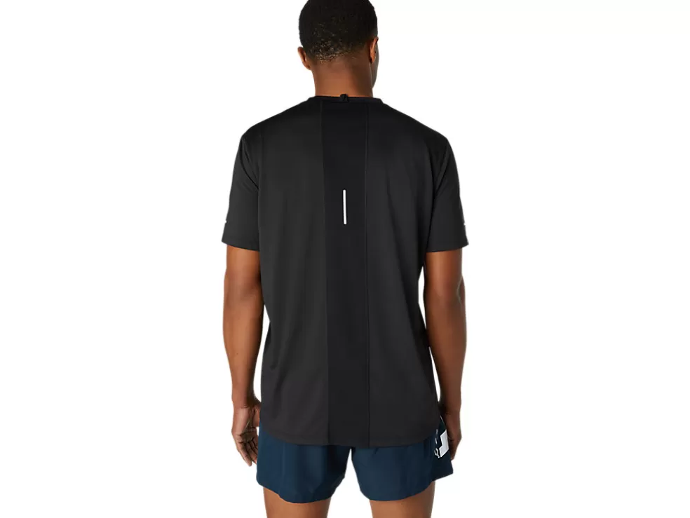 Best ASICS MEN LITE-SHOW SHORT SLEEVE TOP Performance Black