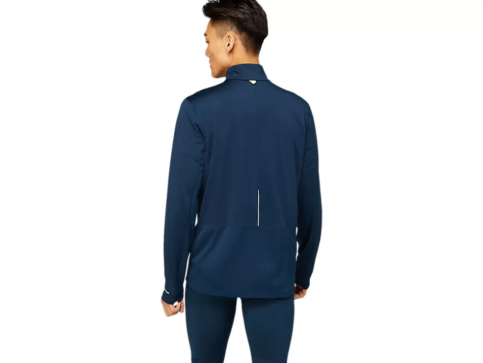 Outlet ASICS MEN LITE-SHOW WINTER 1/2 ZIP TOP French Blue