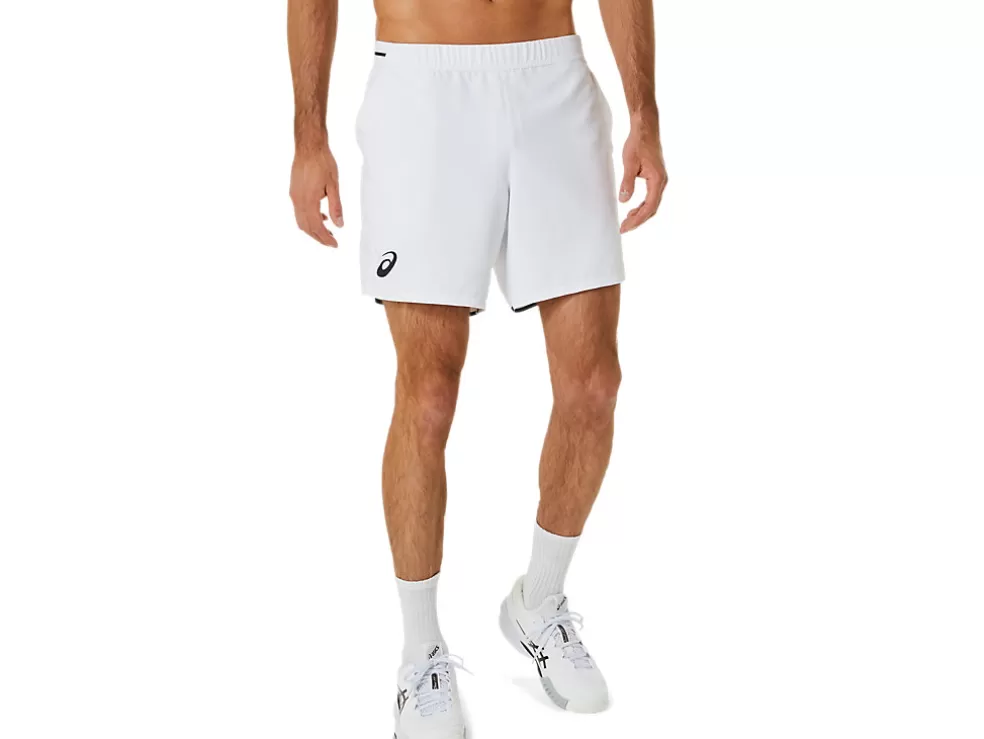 Clearance ASICS MEN MATCH 7IN SHORT Brilliant White