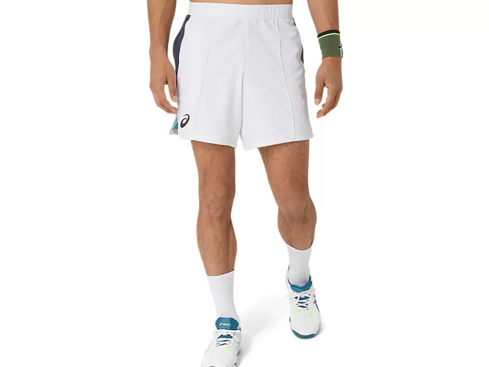 Best ASICS MEN MATCH 7IN SHORT Brilliant White