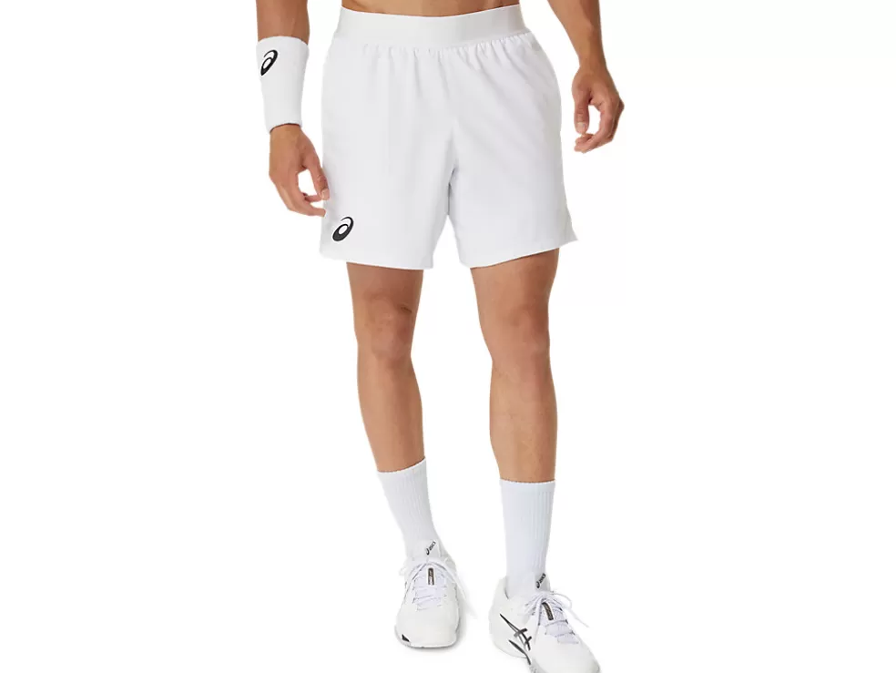 Cheap ASICS MEN MATCH 7IN SHORT Brilliant White