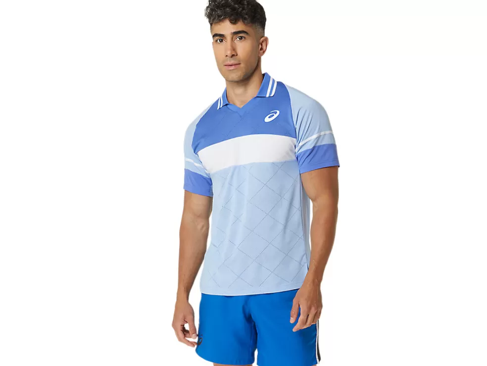 Best ASICS MEN MATCH ACTIBREEZE POLO-SHIRT Sapphire