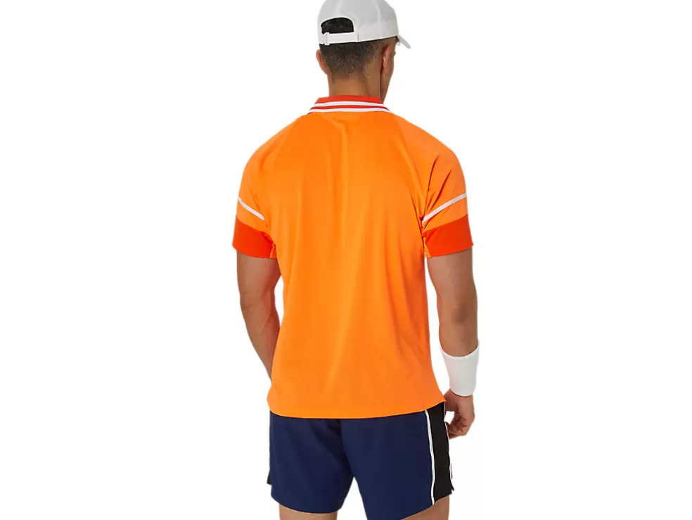 Discount ASICS MEN MATCH ACTIBREEZE POLO-SHIRT Koi