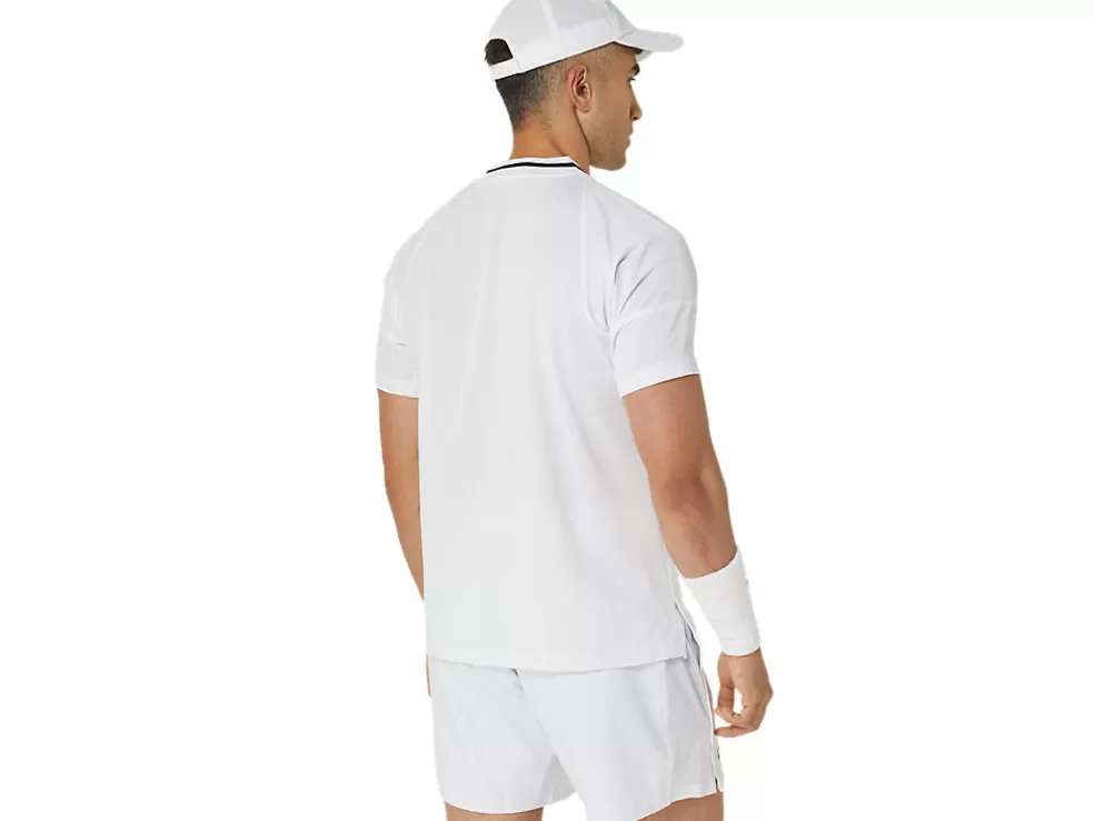 Cheap ASICS MEN MATCH ACTIBREEZE SHORT SLEEVE TOP Brilliant White