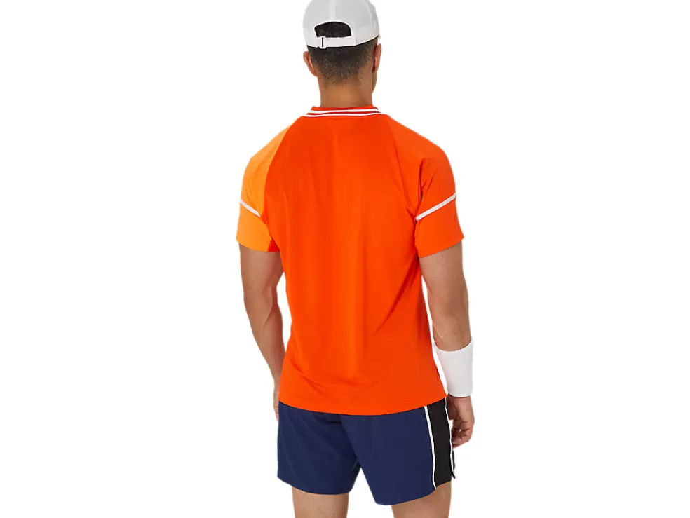 Fashion ASICS MEN MATCH ACTIBREEZE SHORT SLEEVE TOP Koi