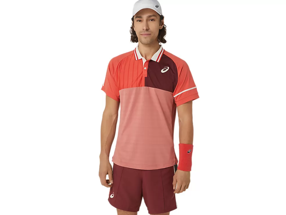 Store ASICS MEN MATCH POLO-SHIRT Red Snapper