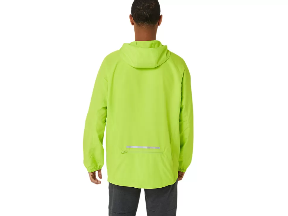 Cheap ASICS MEN PR LYTE PACKABLE JACKET Lime Zest