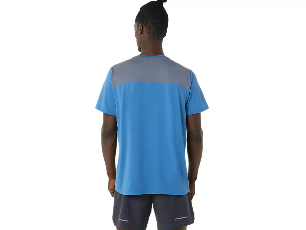 Store ASICS MEN PR LYTE SHORT SLEEVE Azure/Metropolis