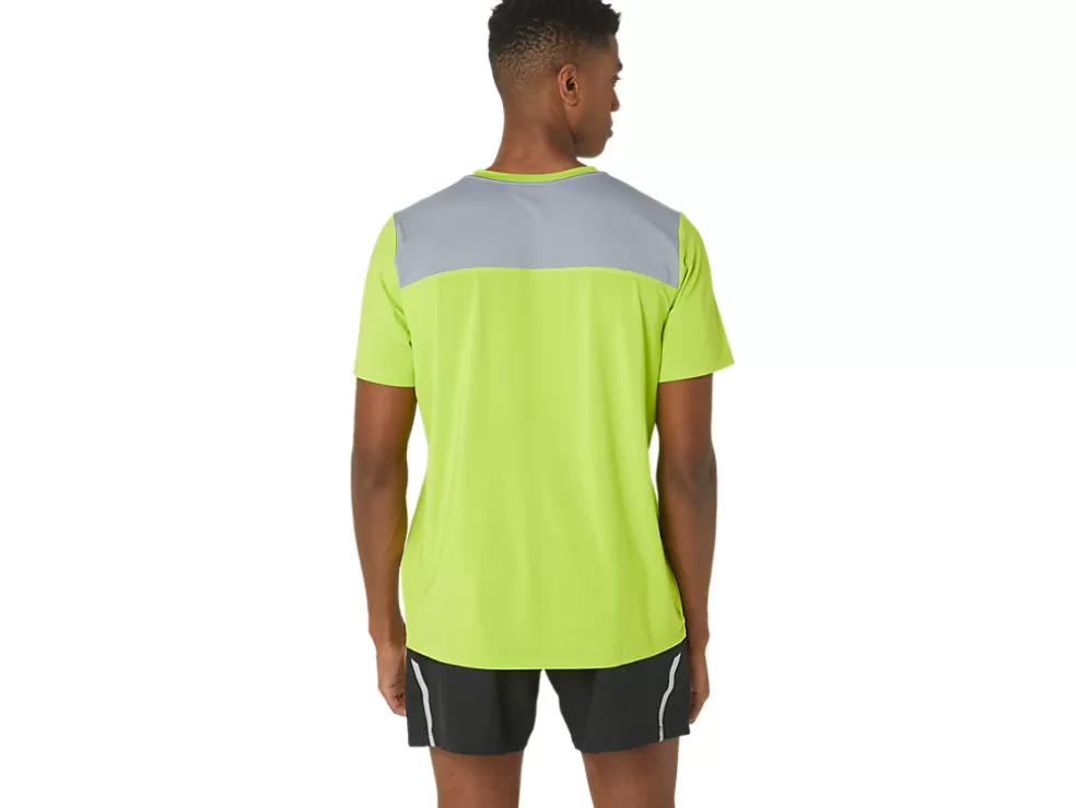 New ASICS MEN PR LYTE SHORT SLEEVE Lime Zest