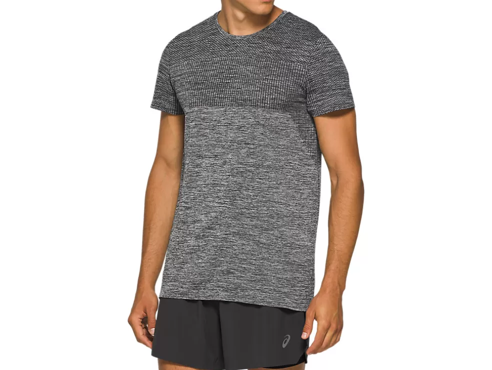 Best Sale ASICS MEN RACE SEAMLESS SHORT SLEEVE Performance Black