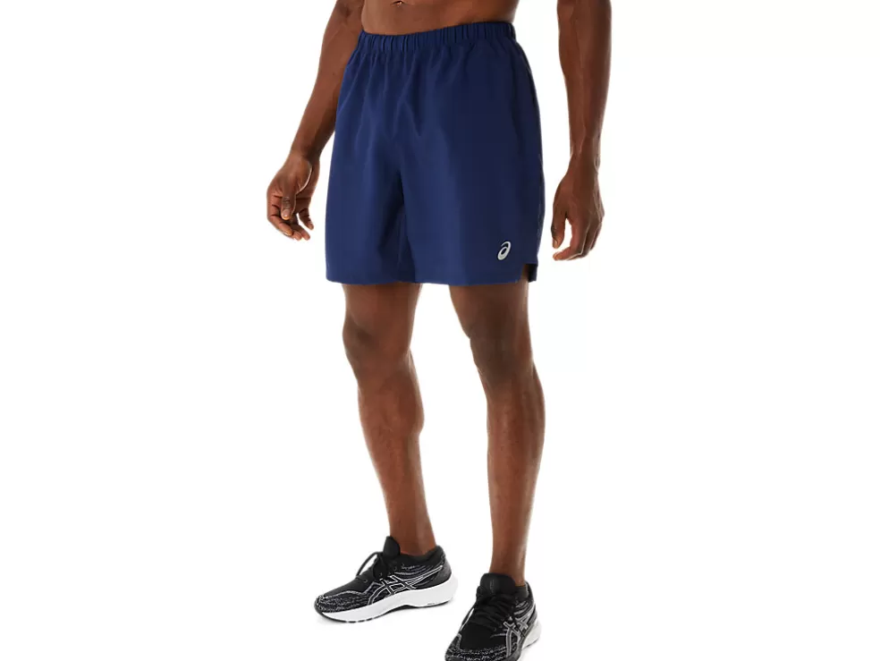 Clearance ASICS MEN READY-SET 7IN SHORT Indigo Blue