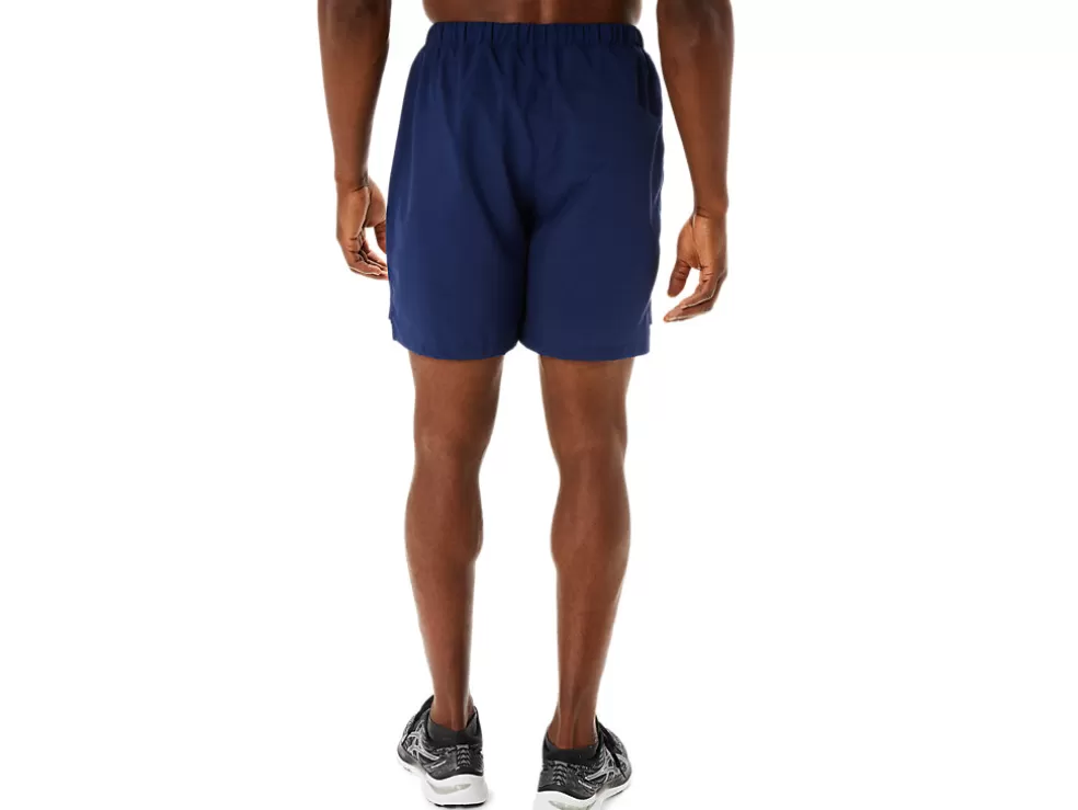 Clearance ASICS MEN READY-SET 7IN SHORT Indigo Blue