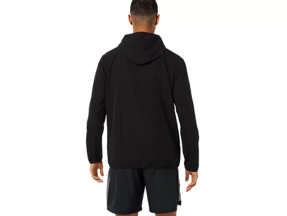 Cheap ASICS MEN READY-SET JACKET Performance Black