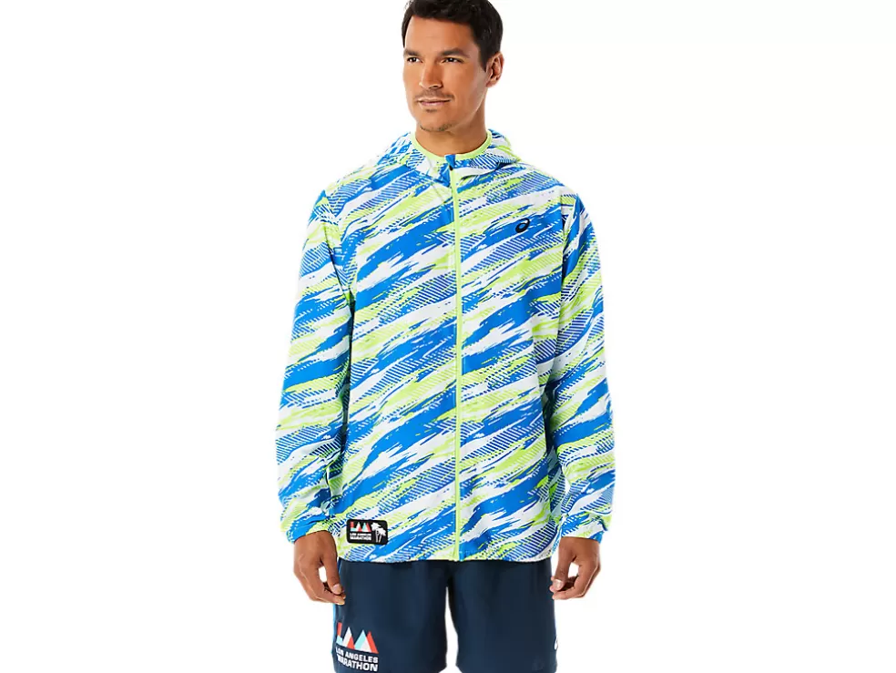 Online ASICS MEN READY-SET JACKET LAM Hazard Green