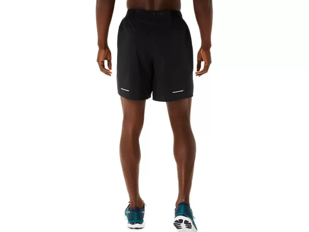 Shop ASICS MEN ROAD 2-N-1 7IN SHORT Performance Black/Carrier Grey