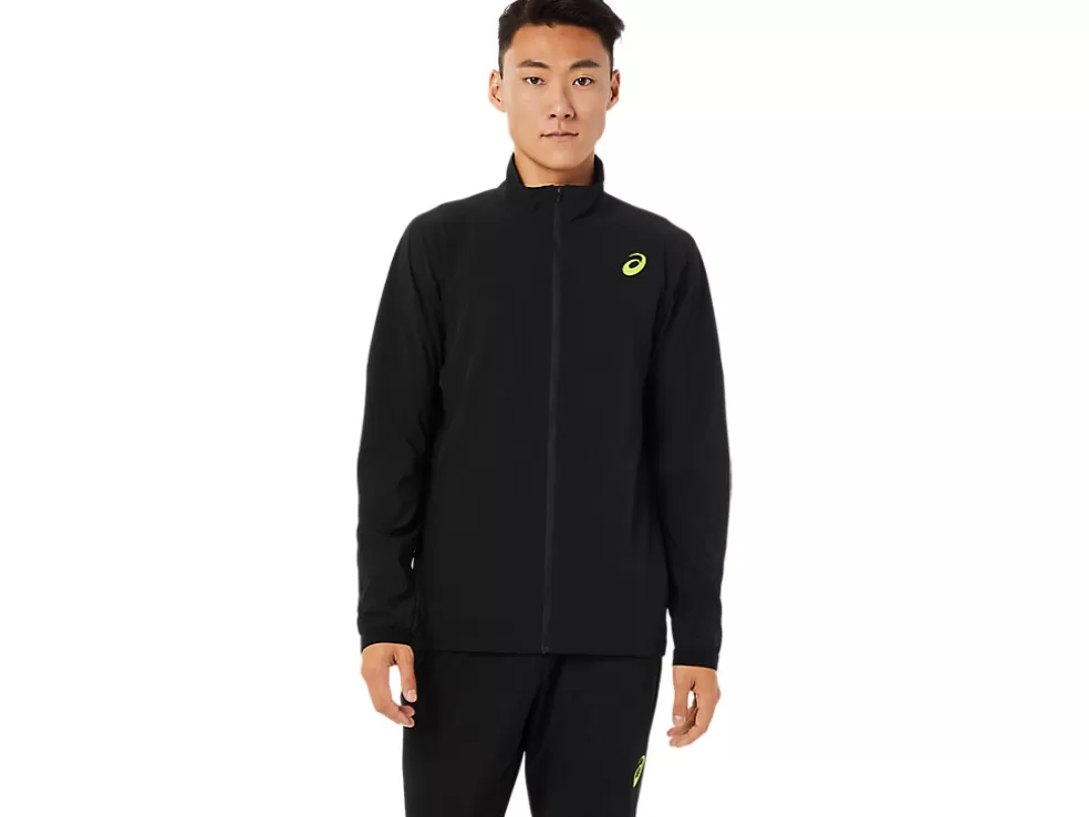 Store ASICS MEN STRETCH WOVEN JACKET Performance Black