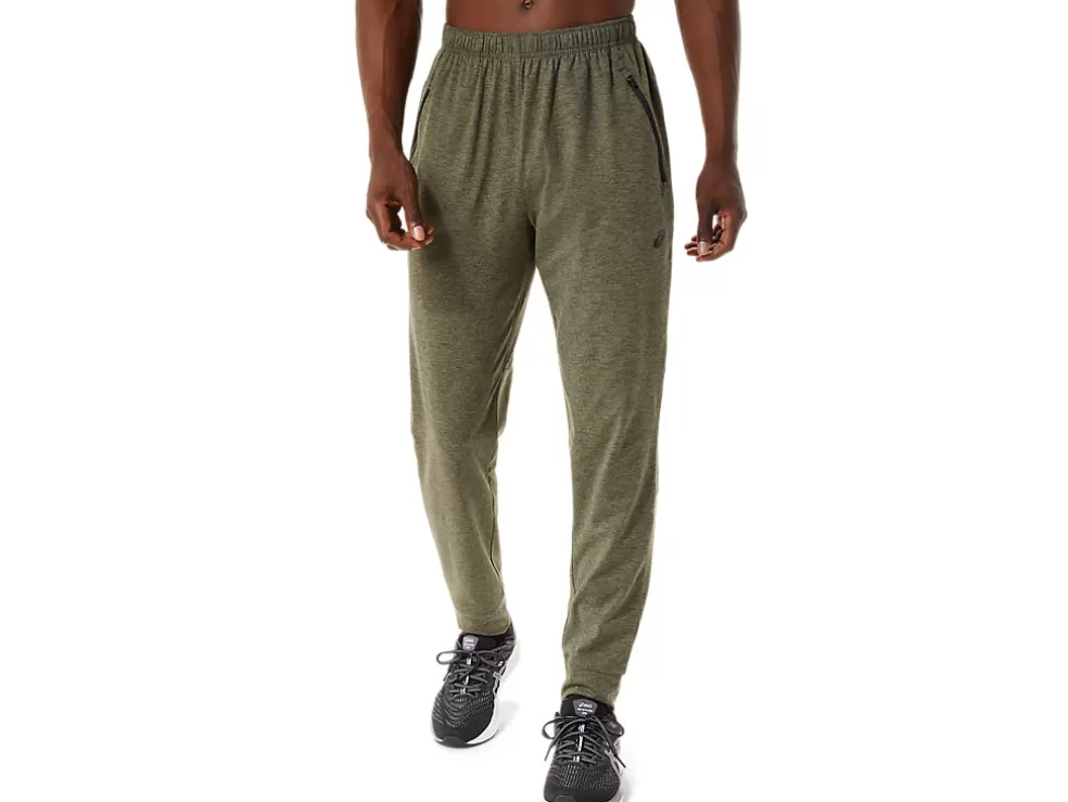 New ASICS MEN TECH JOGGER Mantle Green Heather