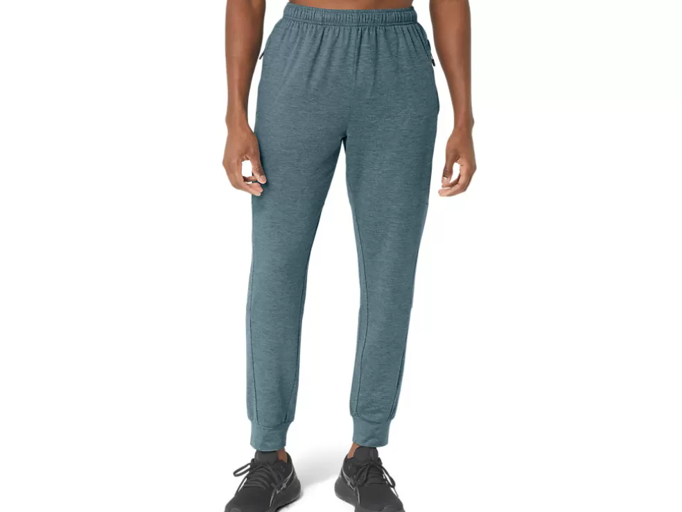 Best Sale ASICS MEN TECH PANT 2.0 Foggy Teal Spacedye