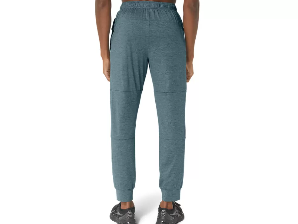 Best Sale ASICS MEN TECH PANT 2.0 Foggy Teal Spacedye