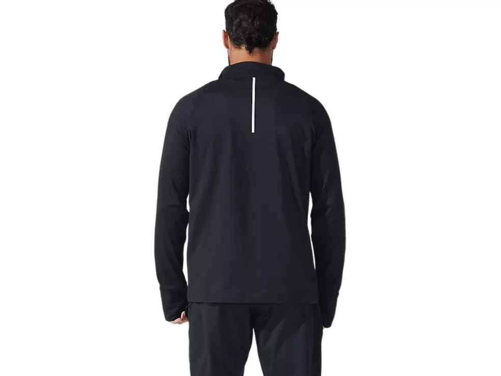 Sale ASICS MEN THERMOPOLIS QUARTER ZIP Performance Black