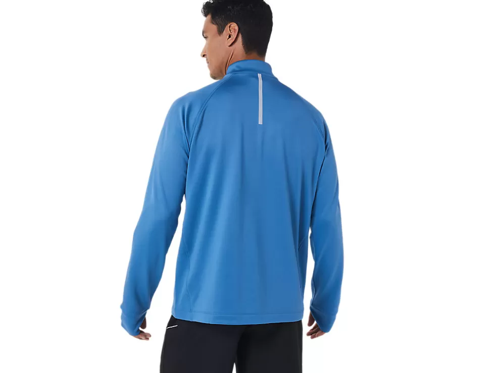 Cheap ASICS MEN THERMOPOLIS WINTER 1/2 ZIP Azure