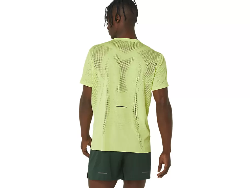 Shop ASICS MEN VENTILATE ACTIBREEZE SHORT SLEEVE TOP Glow Yellow