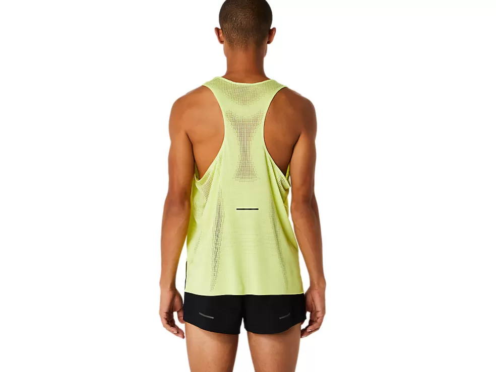 Cheap ASICS MEN VENTILATE ACTIBREEZE SINGLET Glow Yellow