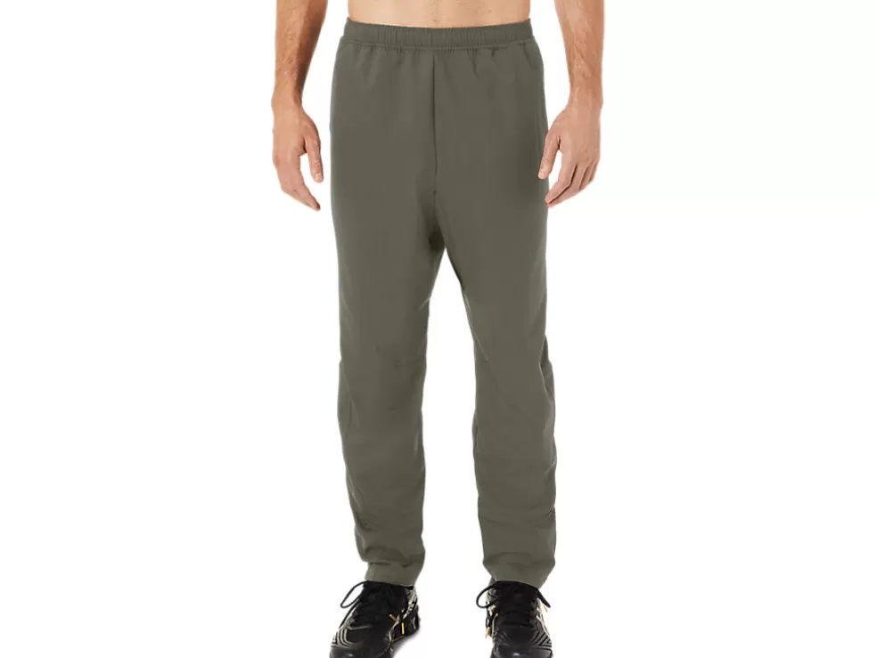 Store ASICS MEN WOVEN PANTS Mantle Green