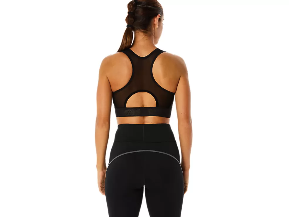 Cheap ASICS MESH PANEL TRAINING BRA Performance Black