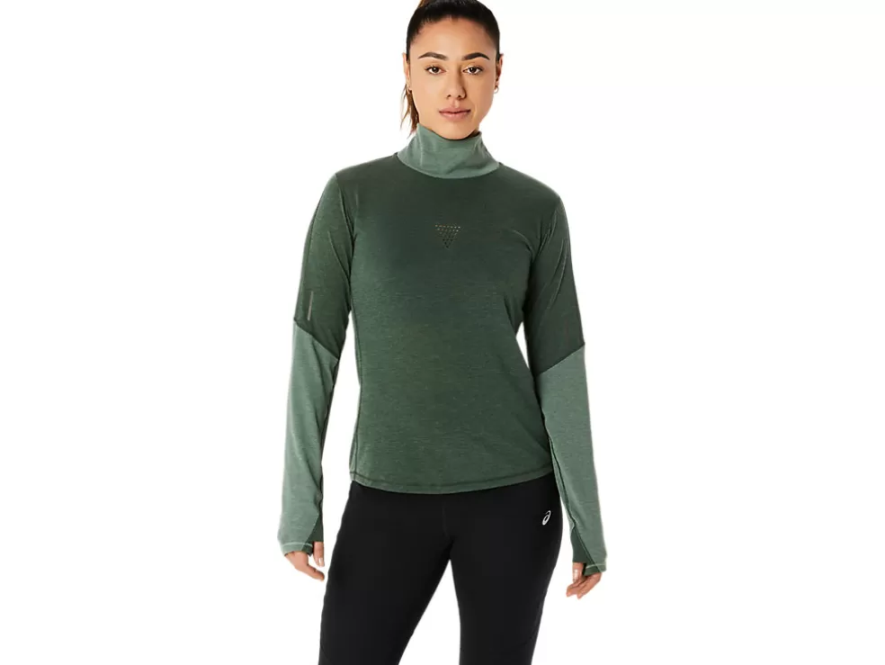 Flash Sale ASICS METARUN MOCK NECK LONG SLEEVE TOP Rain Forest