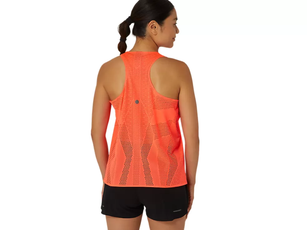 Hot ASICS METARUN TANK Sunrise Red