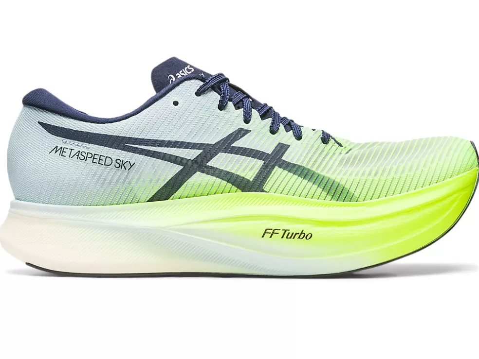 Cheap ASICS METASPEED SKY+ Hazard Green/Sky