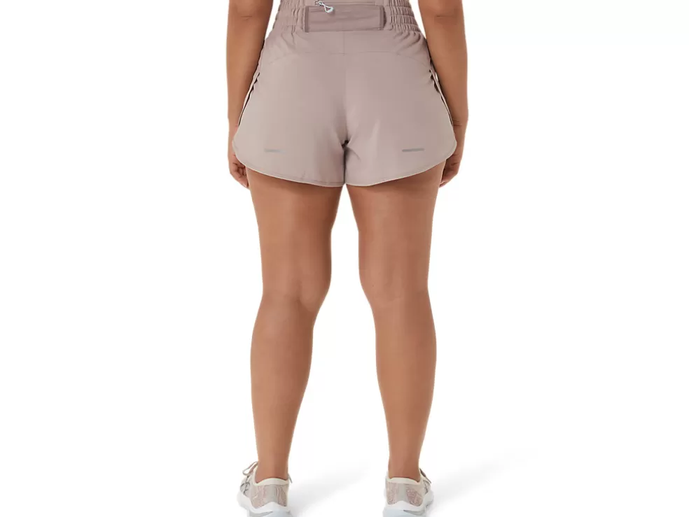 Clearance ASICS NAGINO 4IN RUN SHORT Fawn