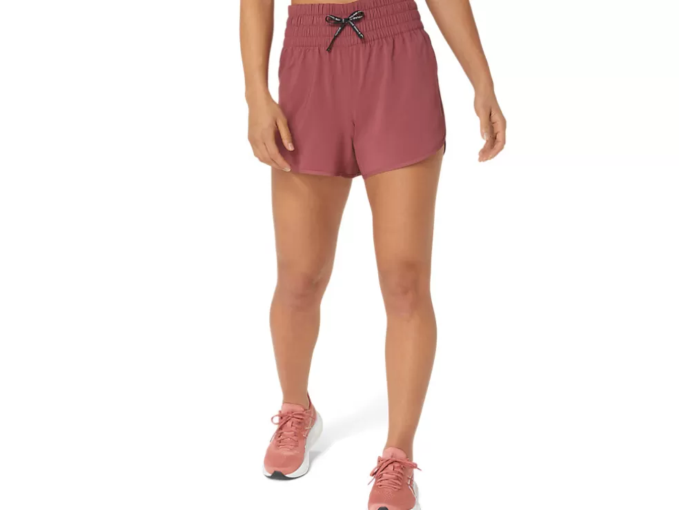 Best Sale ASICS NAGINO 4IN RUN SHORT Brisket Red