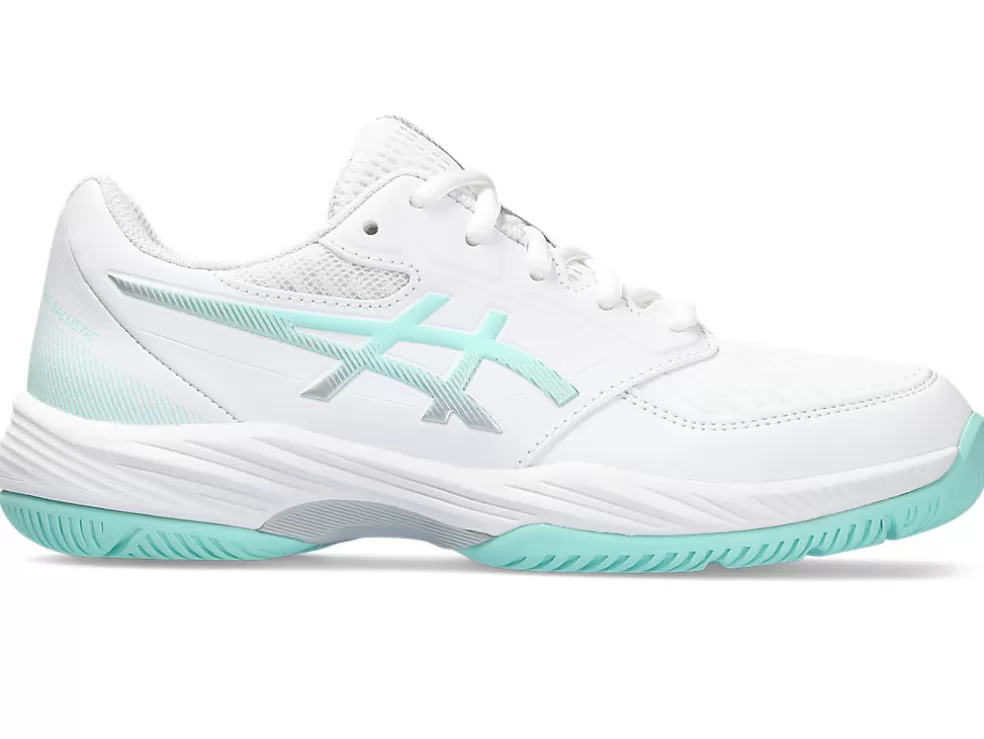 Store ASICS NETBURNER BALLISTIC 3 GRADE SCHOOL White/Illuminate Mint