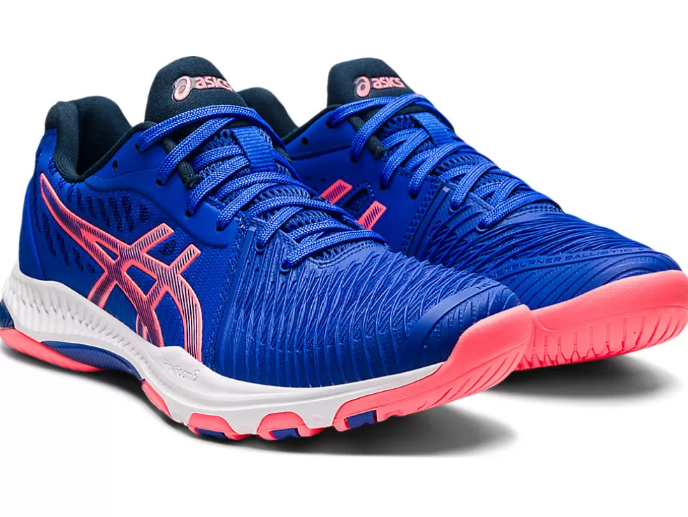 Flash Sale ASICS NETBURNER BALLISTIC FF 2 Lapis Lazuli Blue/Blazing Coral