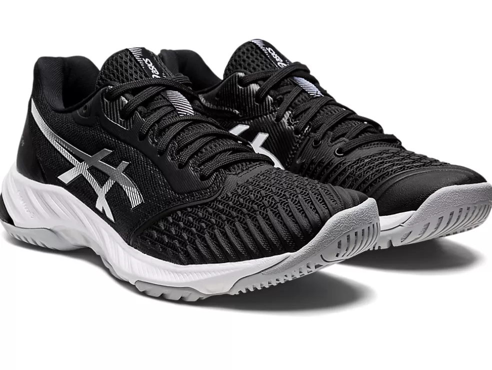 Online ASICS NETBURNER BALLISTIC FF 3 Black/Pure Silver