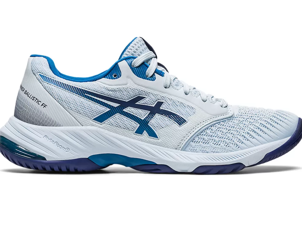 Shop ASICS NETBURNER BALLISTIC FF 3 Sky/Indigo Blue