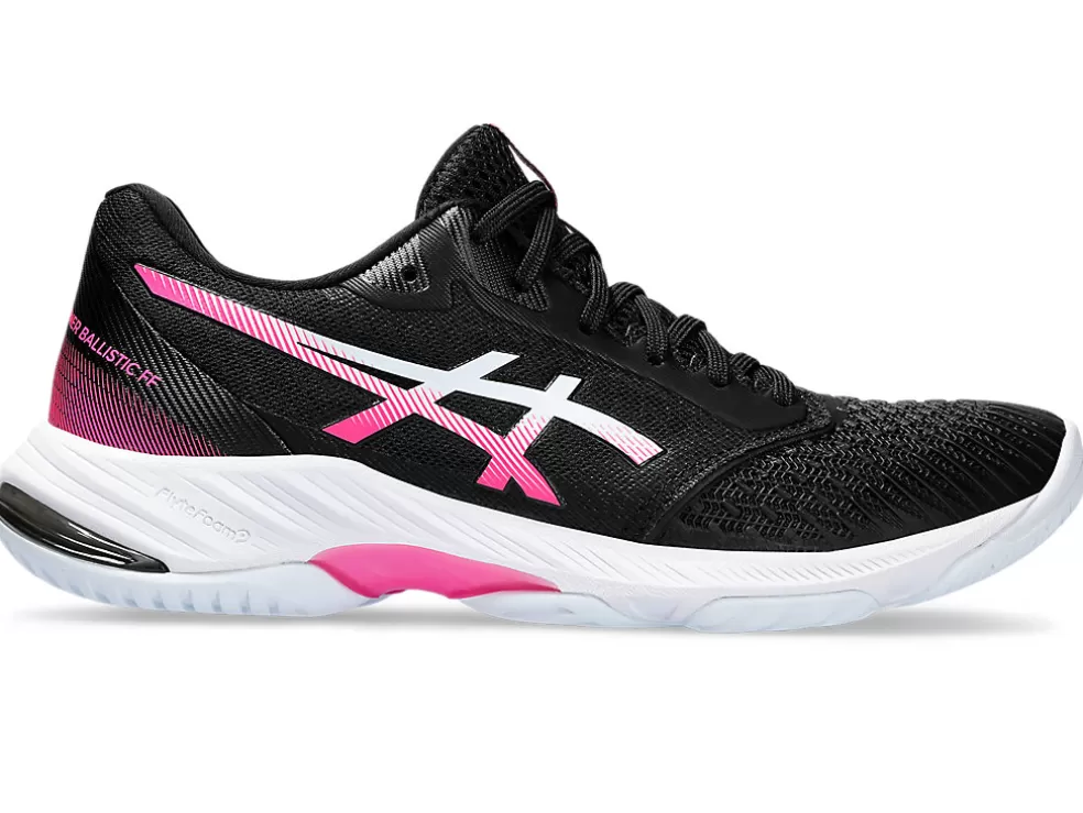 Sale ASICS NETBURNER BALLISTIC FF 3 Black/Hot Pink