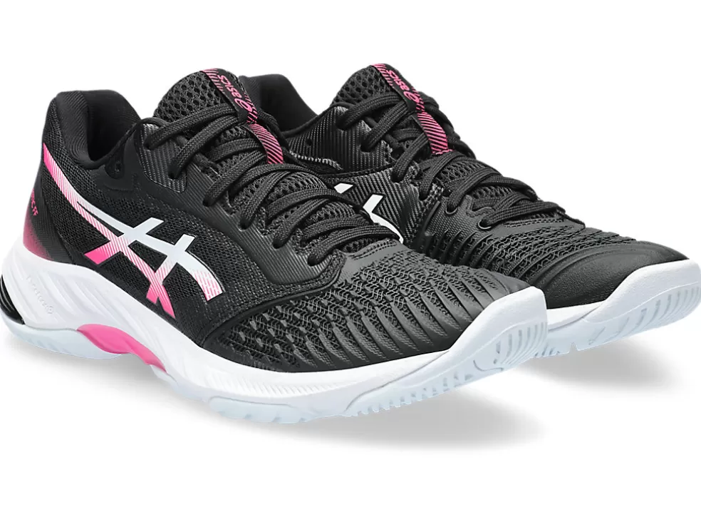 Sale ASICS NETBURNER BALLISTIC FF 3 Black/Hot Pink