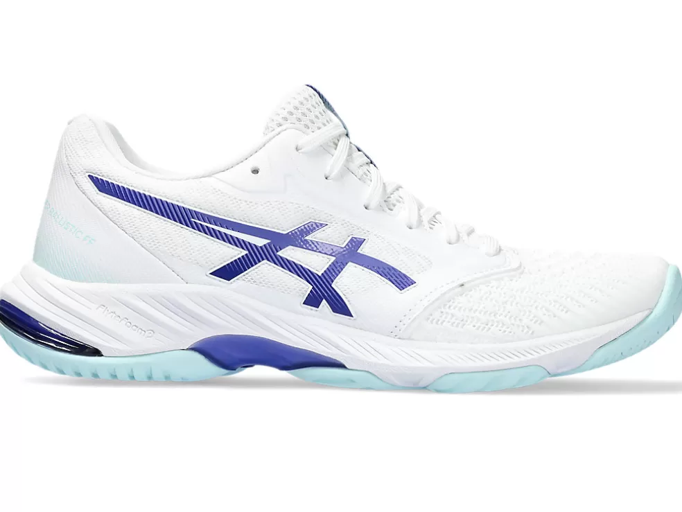 Shop ASICS NETBURNER BALLISTIC FF 3 White/Blue Violet